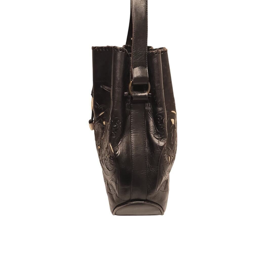 Alexis David Paola Leather vintage shoulder bag - Picture 6 of 9